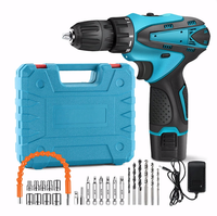 Bor Tanpa Kabel 12V Profesional Kelas Industri Baterai Lithium |   Motor Brushless Torsi Tinggi |   Penggerak Bor Listrik 2 Kecepatan |   3-Tahun