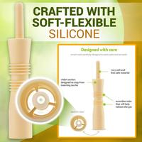 Soulagement instantané de la constipation pour bébés, 100 % sûr et efficace, sans BPA, en PP, solution naturelle pour les coliques et les gaz du bébé, soins de santé pour bébés