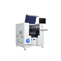 Machine de Placement Automatique SMT à Haute Vitesse HCT-600SV à 8 Têtes, 40000 CPH, pour Assemblage de LED, Sources de Lumière DOB et PCB