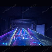 Laser de Scène DJ Knight 10W RGB avec Animation pour Soirées et Boîtes de Nuit