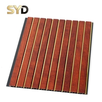 Rejilla de Techo de PVC para Restaurante, Oficina, Hotel, Diseño Moderno, 9 mm, Impermeable, Ignífuga, Panel de Techo Decorativo para Interiores