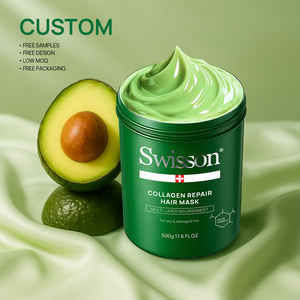 <span class=keywords><strong>Maschera</strong></span> per <span class=keywords><strong>Capelli</strong></span> Riparatrice al Collagene all'Ingrosso, Estratti di Erbe, Burro di Avocado, <span class=keywords><strong>Maschera</strong></span> Condizionante Profonda 500g per <span class=keywords><strong>Capelli</strong></span> Danneggiati e Colorati - Product Image 2
