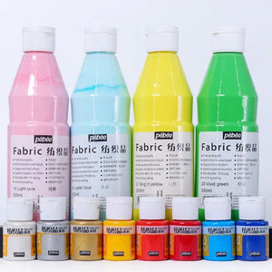 Pebeo Pháp Tự Làm Dệt Sơn Bộ 29Ml/500Ml Vải Nhuộm Cho T-Shirts/Giày/Túi Vĩnh Viễn Lụa Màn Hình Mực Cho Vải - Product Image 2