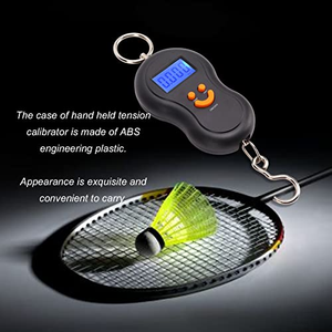 Tragbare elektronische Handgepäck-Waage 50 kg hängendes digitales Wiege gerät aus strap azier fähigem Kunststoff - Product Image 5