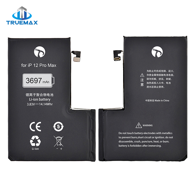 High Capacity Phone Battery Replacement for iphone 12 Pro Max Promax 12promax Bateria