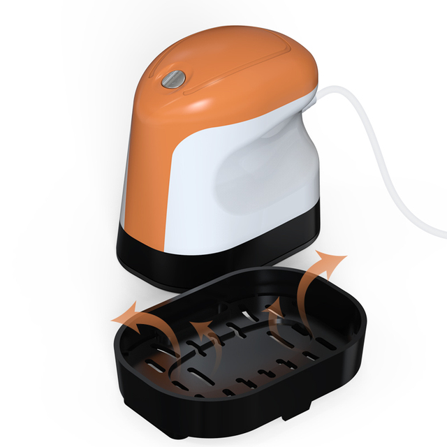 Handheld Electric Iron Mini Heat Press Machine Portable Easy Heating Short Sleeve DIY Label Hot Stamping Machine