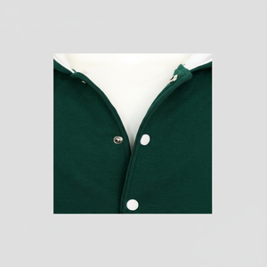 Veste de baseball universitaire à logo personnalisé pour hommes col montant utilisation hivernale de haute qualité - Product Image 1