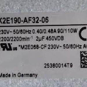 K2E190 Industrial <b>Fan</b> 6SY7000-0AB28 <b>AC</b> Motor Metal Commercial Use - Product Image 2