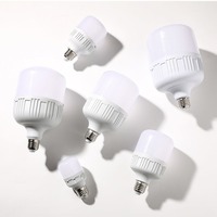 Ampoule LED en forme de T haute luminosité 5W E27 Base lumière blanche chaude 6500K courant constant sans scintillement Ampoule LED B22 pour résidentiel
