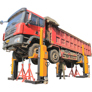 TFAUTENF 30T Pont élévateur mobile à quatre colonnes sans fil pour camions et voitures - Product Image 1