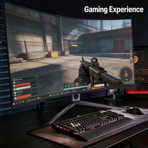 จอคอมพิวเตอร์โค้งขนาด 27 32 นิ้ว สำหรับเล่นเกมส์ ความละเอียด 2K 4K 75 HZ 144HZ 165HZ 180HZ จอ LCD สำหรับเล่นเกมส์ขนาด 27 นิ้ว - Product Image 4