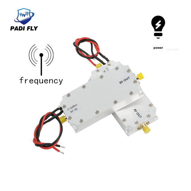 Professional 1.5GHz 50dBm GaN High Performance Wireless Signal Enhancement FPV UAV Signal Booster with 24-28V Customized Control