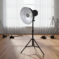 Simock 150W Lampe LED de studio portable haute luminosité lumière du jour pour photographie et vidéo, kit d'éclairage pour diffusion en direct TikTok