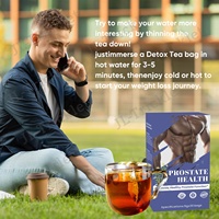 Thé pour la prostate Julong Support OEM, thé aux herbes naturelles pour la puissance et l'énergie masculine, thé pour la prostate pour soutenir la santé masculine