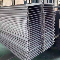 Gouttière de toiture en acier inoxydable 304 en forme de U pour drainage de construction, avec traitement de découpe et de pliage, en stock pour la vente en gros