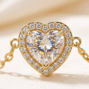 Colección de Pulseras de Cristal, 9 Estilos: Redondas, Corazón, Flor, Rectangulares, Halo, CZ, Chapado en Oro PVD de 18K, Juego de Pulseras para Mujer, Venta al Por Mayor - Product Image 2
