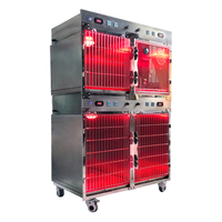 Cage vétérinaire d'oxygène de vétérinaire de cages d'acier inoxydable d'unité de soins intensifs d'icu d'équipement médical d'hôpital pour la clinique de vétérinaire de chat de chien