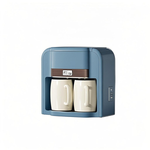 เครื่องชงกาแฟแบบหยดไฟฟ้าใช้ในบ้านอัตโนมัติพร้อมปลั๊กแบบ UK/EU ตัวเรือนสแตนเลสพลาสติกสำหรับรถยนต์กลางแจ้งโรงแรม RV - Product Image 1