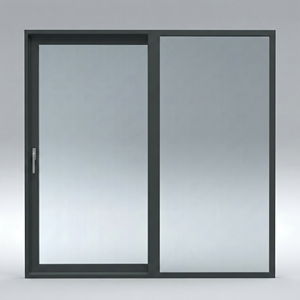 Puerta Corredera Panorámica <span class=keywords><strong>de</strong></span> Aluminio con Rotura <span class=keywords><strong>de</strong></span> Puente Térmico, Opcional con Triple Acristalamiento, Marco Delgado, <span class=keywords><strong>de</strong></span> Piso a Techo, Vidrio Tintado, para Renovación del Hogar - Product Image 1