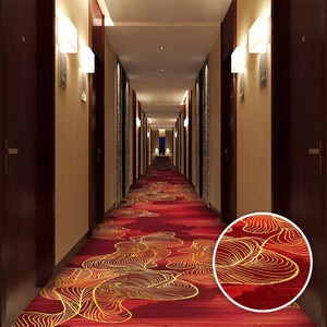 Moquette murale en nylon pour hôtels et usage commercial, motif puzzle, poils moyens, lavable et antimicrobienne, écologique - Product Image 2