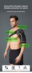 Supporto per <span class=keywords><strong>Spalla</strong></span> e Fascia Compressiva per Braccio per Prevenire Distorsioni e Allentamenti - Product Image 2