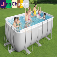 Piscine Familiale Épaissie pour Enfants 56457, Grande Piscine Extérieure, Grand Bassin à Poissons