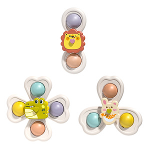 Juguete giratorio con ventosa para bebé, mordedor de plástico con forma de flor, 0-24 meses, unisex - Product Image 5