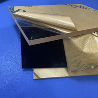 Feuille acrylique transparente, PMMA, plastique en vogue