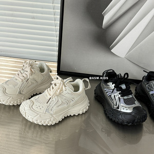 <span class=keywords><strong>Zapatillas</strong></span> Deportivas para Niños, Estilo Otoño 2024, Antideslizantes, Transpirables, Casuales para Niños, Zapatos de Moda para Niñas, Cierre de <span class=keywords><strong>Velcro</strong></span>, Ligeros - Product Image 3