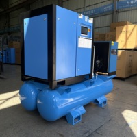 Mesin Pemotong Laser Kualitas Terbaik 7.5kw 15kw 22kw Kompresor Udara Tipe Sekrup 20hp 30hp 16Bar 8Bar Tipe All in One Dengan Tangki 600L