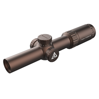 Lunette de tir LPVO Kuiper HD 1.2-6x24IR SFP avec réticule à réglage de valeur 1/2, système Red Win Zero Lock Turret, Wind Hold et Acquisition Rapide.