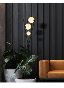 Unique Simple Modern Design G9 Black Floor Standing Lamp Nordic Iron Tripod Led Floor Lamp - Product Image 6