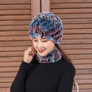 Bonnet en tricot <span class=keywords><strong>acrylique</strong></span> élégant avec boule douce en fausse fourrure - Product Image 2