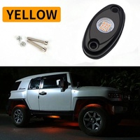 12V 24V 9 LED RGBW Luces de roca blancas puras para Kit de controlador de camión Lámpara de roca colorida Luces de roca Led para puerta de salida