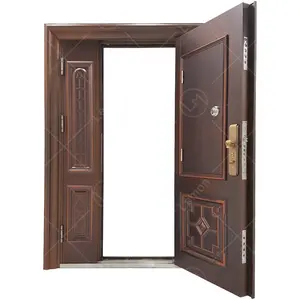 正面玄関ドアカスタム外装メインセキュリティドアデザイン安全金属鋼