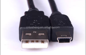 Cantell OEM 1,5 M Mini USB 2,0 macho Mini B 5 pines <span class=keywords><strong>Cable</strong></span> de cobre puro PVC para controlador PS3 REPRODUCTOR DE MP3 Cámara cámara de salpicadero <span class=keywords><strong>Garmin</strong></span> <span class=keywords><strong>GPS</strong></span> - Product Image 5