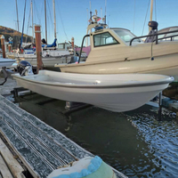 Grandsea 7m luxe en fibre de verre Wasen bateau insubmersible nouvel état avec moteur hors-bord à essence pour la pêche sportive