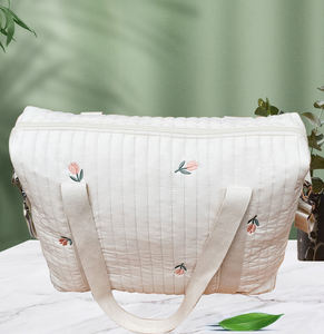 Bolsas de Mano Reutilizables de Alta Calidad con Bolsillo y Cierre, Bolsas de Compra Duraderas y Reciclables de Ananbaby en Oferta - Product Image 4