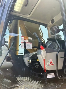 Excavatrice Komatsu PC450 45T d'occasion certifiée CE, importée du Japon, avec moteur Cummins, boîte de vitesses et accessoire de pince hydraulique - Product Image 5