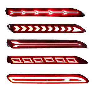 Luz de Advertencia LED para Parachoques Trasero, Compatible con Reiz, Camry, Sienna, Alphard, Accesorio de Modificación, Luz Antiniebla Trasera con Intermitentes Dinámicos - Product Image 1