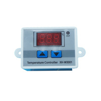 Termostato Digital XH-W3001 -50~110 ° Sensor de Temperatura NTC 10K LED para Calefacción y Refrigeración, Resistente al Agua, 12V 24V 220V