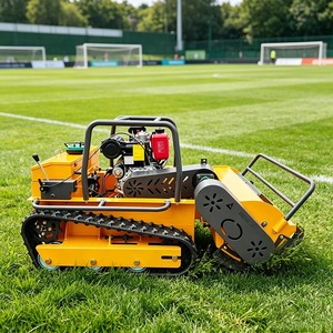 Piccolo Robot Rasaerba Telecomandato con Lama <span class=keywords><strong>a</strong></span> <span class=keywords><strong>Catena</strong></span> Affilata per Taglio Erba 800mm 1000mm 1200mm - Product Image 4