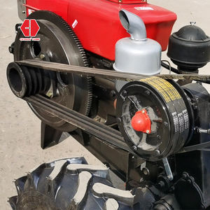 Çiftlik küçük el yürüyüş traktör fiyatları dizel motor 15HP 18HP 20HP iki tekerlekli el tahrikli traktör - Product Image 5