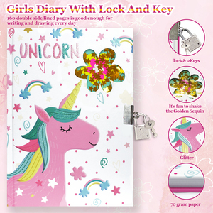 En stock, carnet <span class=keywords><strong>de</strong></span> notes <span class=keywords><strong>rose</strong></span> mignon, journal secret avec serrure et clé pour filles - Product Image 2