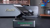 Support de téléphone portable 3-en-1 en aluminium, portable et intelligent, pour enceinte Storm Box, support de bureau audio sans fil, batterie externe et charge sans fil