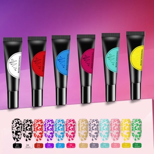 Vente <span class=keywords><strong>en</strong></span> gros <span class=keywords><strong>de</strong></span> vernis à ongles <span class=keywords><strong>gel</strong></span> UV 8ml liquide longue durée pour bricolage français Nail Art impression caractéristiques LED et modèles optimisés pour les salons - Product Image 1