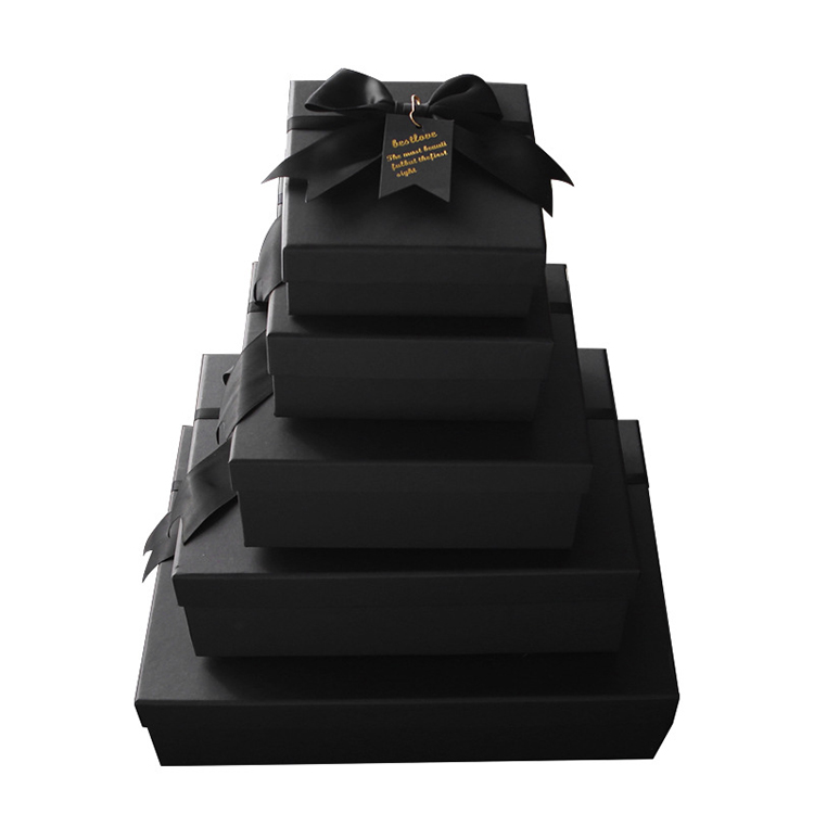 Black bow-single box