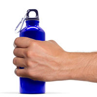 Bouteille d'eau de boisson de Sport en aluminium réutilisable en métal de 20 Oz pour la Promotion