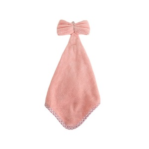 Toalla de Mano de Felpa Suave con Lazo, 30x40 cm, Secado Rápido, para Adultos y Niños - Product Image 5
