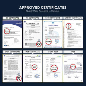 Vente en gros d'usine 12W 10-30V DC IP68 <span class=keywords><strong>Lampe</strong></span> LED ronde pour bateau, projecteur en alliage d'aluminium, éclairage marin robuste - Product Image 5